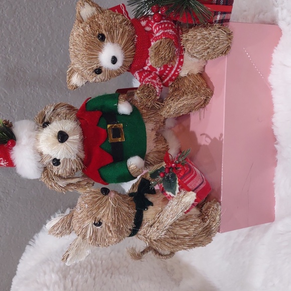 ASHLAND CHRISTMAS NATURAL DECORATIVE ANIMALS,3PC. - Picture 4 of 14